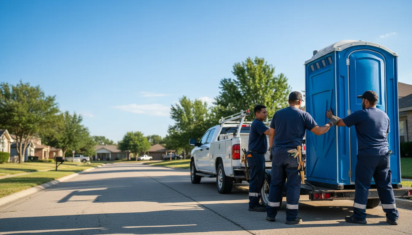 Portable Toilet Rental in Sterling, MI near me